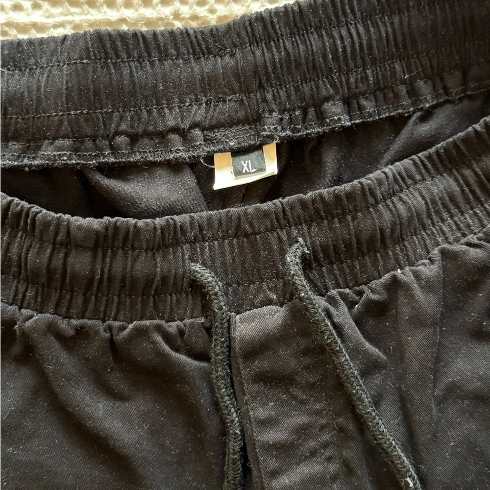 Black Jogger Pants - Picture 3 of 5